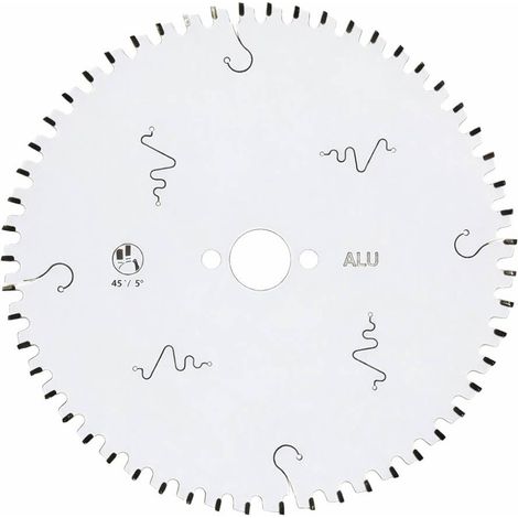 Lame de Scie Circulaire HM Fine D. 185 x Al. 20 x ép. 2.0 mm x Z56 - Découpe Précise pour s et Aluminium - Diamwood