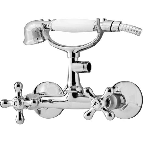 galindo 1929 6223300 grifo ducha bimando cromo con accesorios de ducha (1/2)