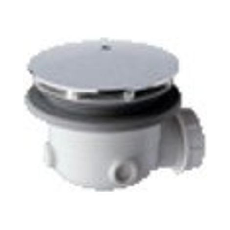 Siphon de douche Nemo Skill pour douches avec évacuation D 90 mm raccordement à l'évacuation D 40 mm chromé (1/3)