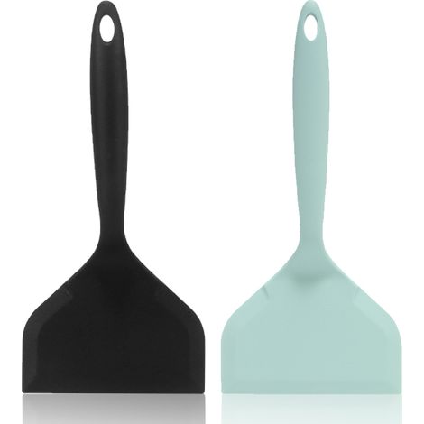 Spatule en silicone à large ouverture pour pizza, spatule à steak antiadhésive, spatule en silicone pour crêpes, spatule en silicone (1/5)