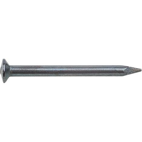 Clou acier bleuit diam : 2,0x60 mm, 100 pieces
