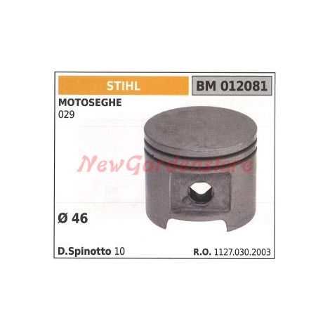 Pistone segmenti spinotto per  STIHL motosega modello 029 11270302003