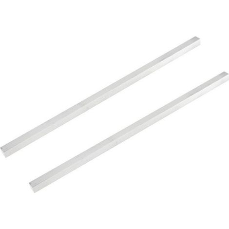 2 Pièces Barre Plate Carrée, Aluminium 6061, 305x10mm, Résistance Corrosion, Bricolage Industrie (1/5)