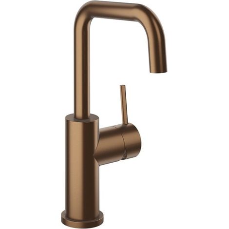 Mitigeur Lavabo bec potence Phi Or Rose Brossé PVD - CRISTINA ONDYNA PH22634P