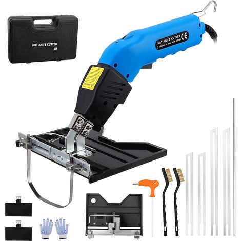 200W 2 in1 outil de coupe et de rainurage de mousse largeur de rainurage réglable 16 cm 0-600℃ découpe polystyrène avec Système de refroidissement pour polystyrène Pour le bricolage (1/5)