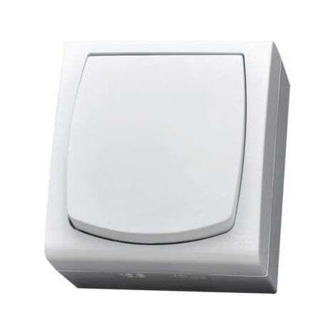 ŁNH-1N/00 connettore singolo color legno di Madeira bianco