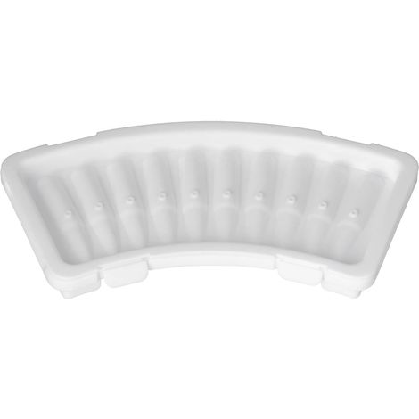 de 2 Bacs à Glaçons, Moule Glaçons Multifonctionnel Blanc Innovant (1/5)
