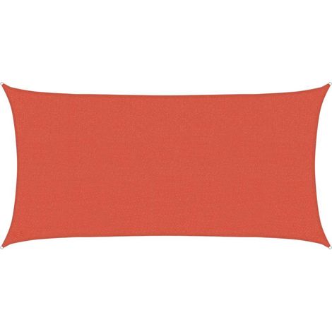 Maison Exclusive - Sonnensegel 160 g/m² Terrakottarot 2x3,5 m HDP (1/5)