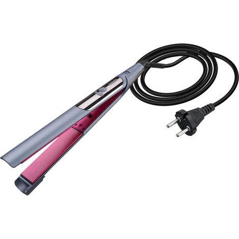 Fer à lisser - AVIZAR - 45W - Température stable - Chauffage rapide - Gris