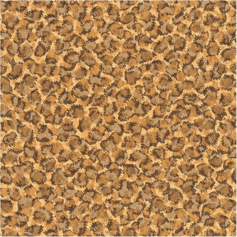 Animal pattern wallpaper wall Profhome 349023 non-woven wallpaper smooth design matt brown orange bronze 7.035 m2 (75 ft2) (1/5)