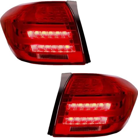 Set di fanali posteriori a LED, impermeabili, compatibili con Toyota Highlander 2007-2011, 2 fanali posteriori (1/2)