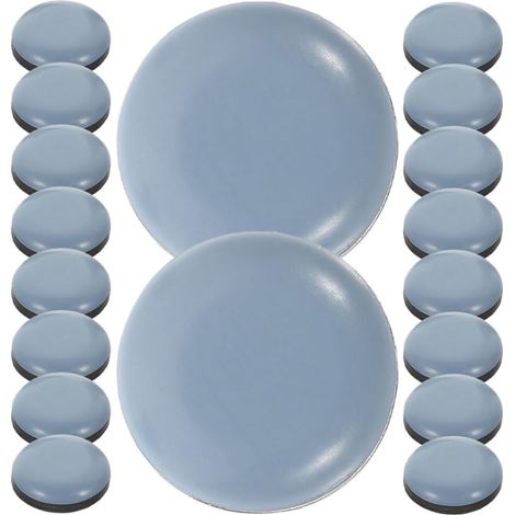 24 patins de pieds chaise ronds auto-adhésifs en PTFE (1/5)