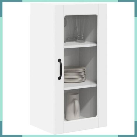 Armoire de cuisine - 884986 - Blanc - Bois d'ingénierie - 40 x 31 x 80 cm (1/5)