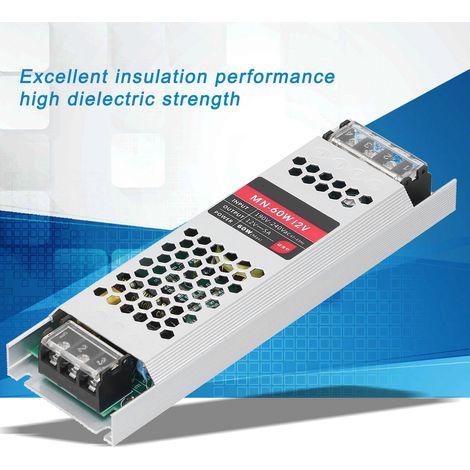 60-W-Schaltnetzteil für ultradünne LED-Streifen der CTG-Serie, 12 V DC (1/5)