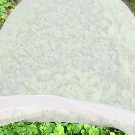 Couverture de Plantes Non-tissée 1.5x10m Anti-UV et Respirante, 1 Pièce (1/5)