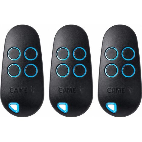 Lot de 3 Télécommandes TOP44RBN 806TS-0270 - 4 Boutons 433,92 MHz - Rolling Code - Portail et Garage