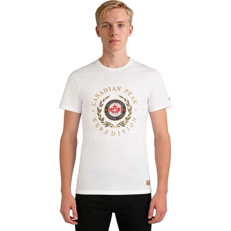 T-shirt Canadian Peak jigereak bianca RM MEN 254 (RBMSZ1232H/CP-blanc) 2XL (1/5)