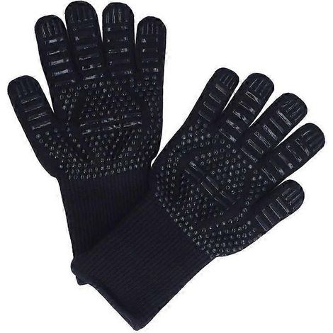 Gants résistants à la chaleur gants de soudage et de barbecue offrant une grande liberté de mouvement. (1/5)