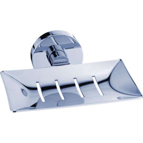 Nimco Unix - Portasaponetta con supporto, cromo UN 13059M-26