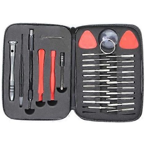 JF-6035 Coffret de tournevis multifonctions professionnels 32 en 1 avec étui