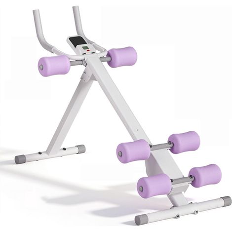 Appareil de musculation abdominale à domicile, pliable, avec écran LED et renforcement du tronc (1/5)
