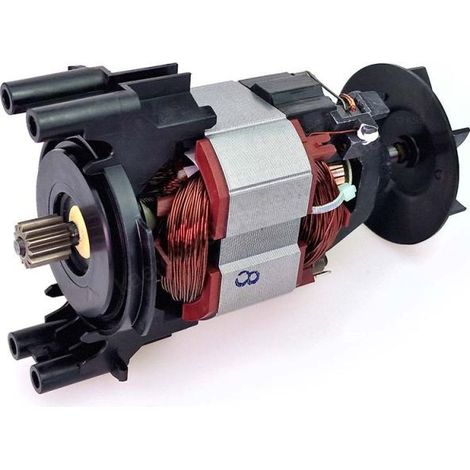 Moteur complet pour nettoyeur haute pression Karcher K2 et K3 – Roue de ventilateur et bride incluses – Performances optimales et installation facile (1/2)