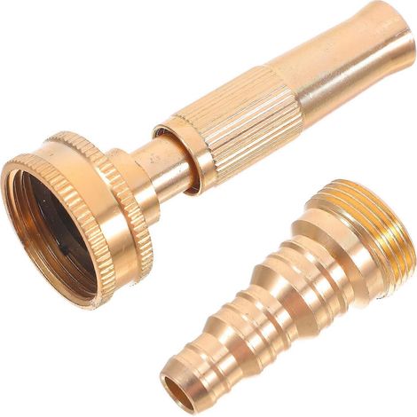 Garden Water Sprayer Nozzle Heavy Duty Water Hose Jet Nozzle 2Sets (1/5)