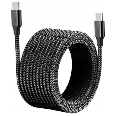 Câble USB C - (6 m, gris)