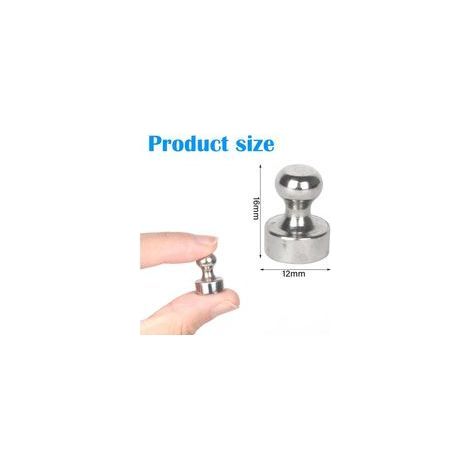 Aimants Puissant 50pcs, Mini aimants en néodyme Extra puissants pour Frigo, 12 x 16 mm avec boîte de Rangement, Petits Aimants pour Tableau Blanc, Tableau d'affichage, réfrigérateur (1/4)