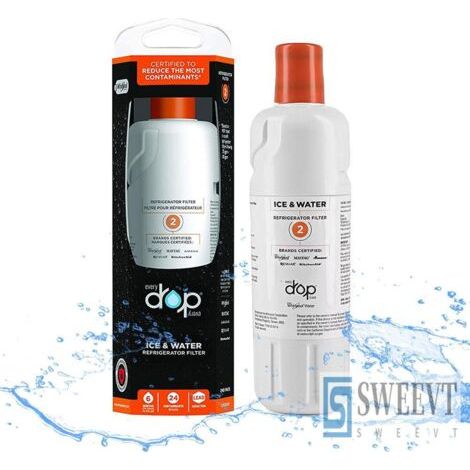 Lot de 1 filtres pour réfrigérateur Everydrop by Whirlpool Ice and Water 2, EDR2RXD1 (1/3)