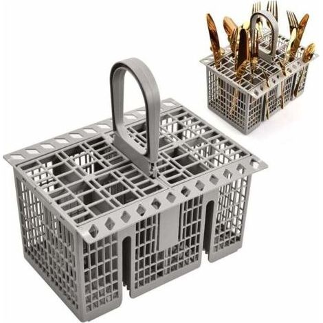 Panier à vaisselle pour lave-vaisselle, panier à vaisselle universel pour lave-vaisselle, compatible avec les modèles Hotpoint 99673-8729, C00257140, C0038660, Indesit, Whirlpool et marques de (1/5)