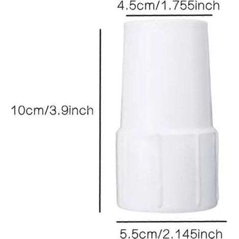 YMYNY Raccord de tuyau de piscine 38 mm, manchon de rechange fileté pour tuyau d'aspirateur, accessoires pour outils de nettoyage de piscine - (1/4)