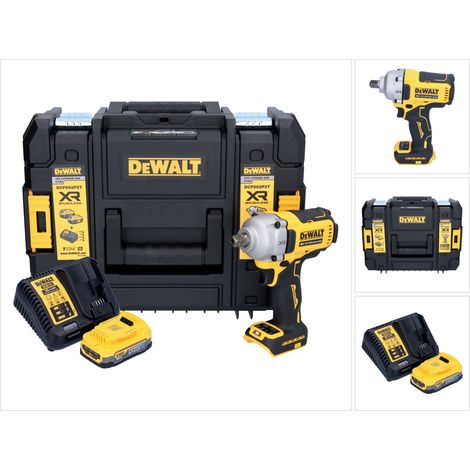 DeWalt DCF 892 E1T Clé à choc 18 V 813 Nm 1/2'' Brushless + 1x batterie 1,7 Ah + chargeur + TSTAK (1/5)