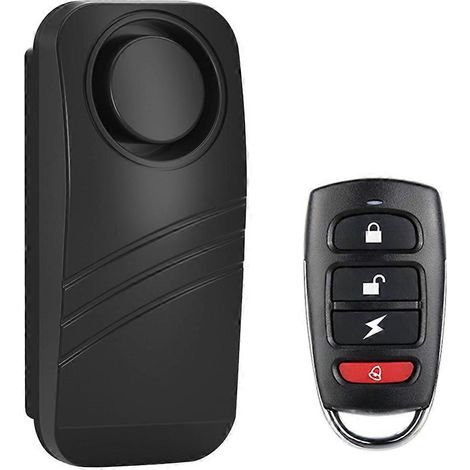 Alarma inalámbrica para motocicleta con control remoto, resistente al agua, para bicicleta, para motocicleta eléctrica antirrobo. (1/5)