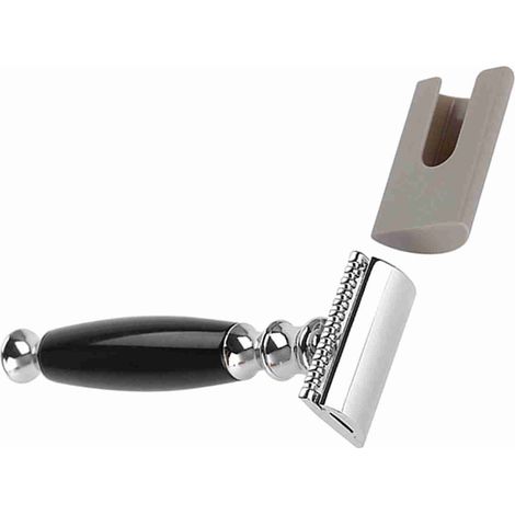 Gabarit de mise en forme de barbe en acier inoxydable et ensemble de rasage de moustache avec protège-lame (1/5)