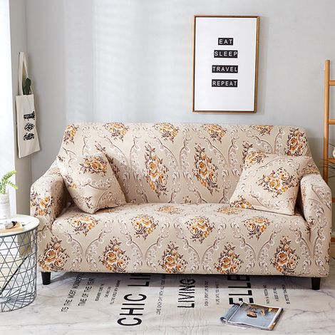 Housse de canapé imperméable, élastique et anti-poussière, protection pour coussins (pour causeuse) (1/5)