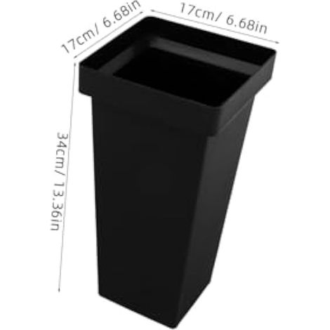 Lot de 2 seaux de fleurs pour arrangements floraux pour maison, magasin, support de fleurs élégant pour bouquets, pot décoratif durable (1/5)
