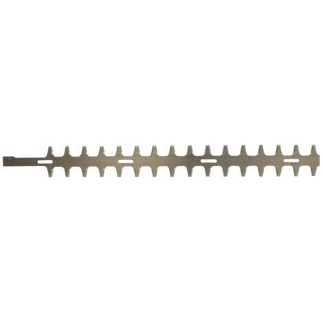Lame supérieure adaptable pour taille-haie – Longueur 634 mm – Coupe 550 mm – Double denture pour performance optimale