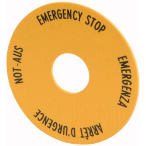 Dispositivo de mando Eaton m22-xak1 redondo 9 cm