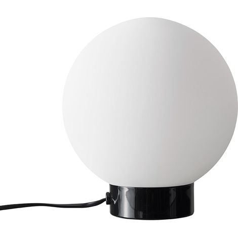 Tischlampe dyberg larsen Barcelona schwarz opal 22,5 cm 40 W