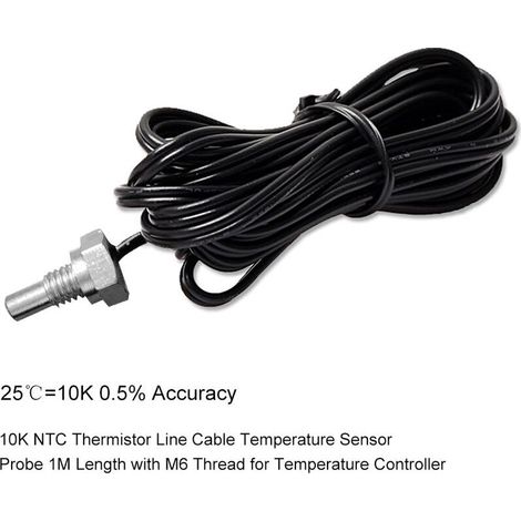 Temperatursensor mit spezieller Edelstahlsonde (1 Meter) (1/5)