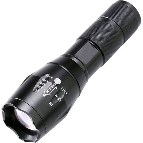 Lampe torche étanche ultra-puissante XM-L T6 LED 3500 lm (1/5)