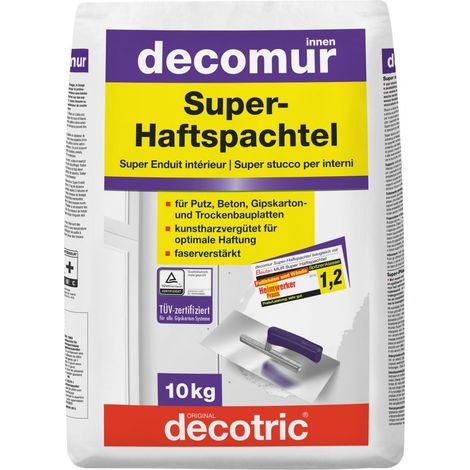 Decotric Decomur Super-Haftspachtel 10 kg Spachtel & Ausgleichsmassen