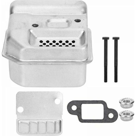 1 d'échappement, métal robuste, haute compatibilité, pour tronçonneuse STIHL MS180 170 018 017 (1/5)