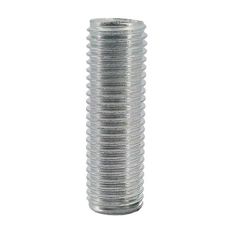 TUBETTO FILETTATO X PORTALAMPADA ELECTRALINE - FERRO ZINCATO M 10X1 H.MM 40- 6 pezzi