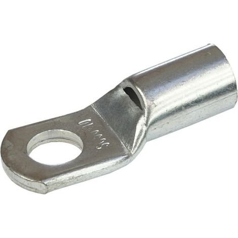 5 Stück Rohrkabelschuhe Kabelschuhe Quetschverbinder Kupfer verzinnt M10 50mm²