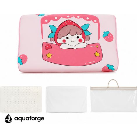Almofada Cervical Ergonómica Látex Respirável 44 x 27 cm (1/5)
