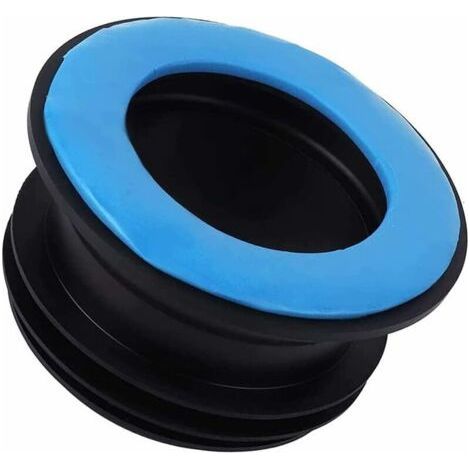 Rubber Toilet Ring Drain Seal Ring Toilet Pipe Gasket Rubber Seal Universal Drain Pipe Gasket Odor Proof Rubber Sleeve for Tank (1/4)