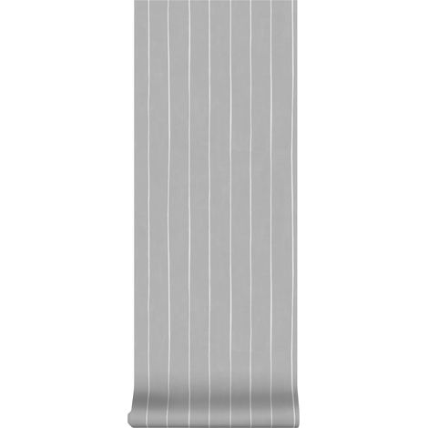 Superfresco Easy - Vliestapete - Streifen Grau - 10m x 52cm