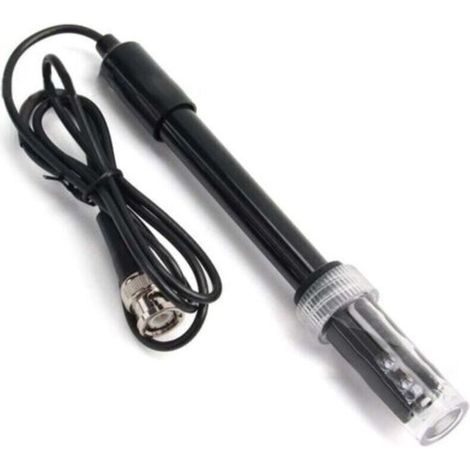 Sonde PH, BNC PH électrode Sonde à électrode De Ph Avec Bnc Prise, 0-14 Sonde PH électrode-noir (1/5)